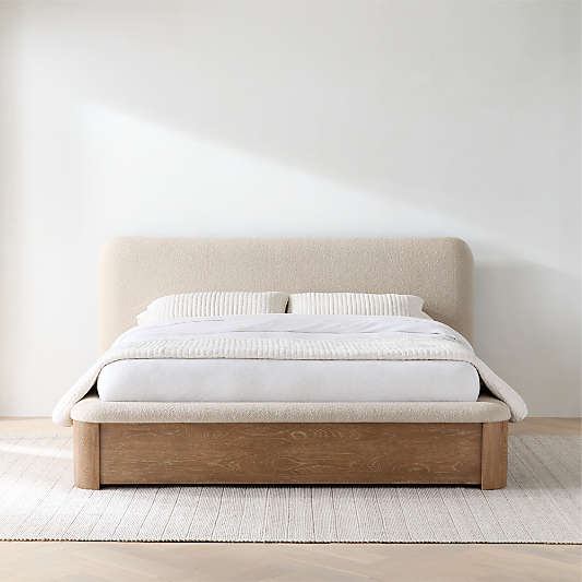 Palermo Upholstered Wood King Storage Bed