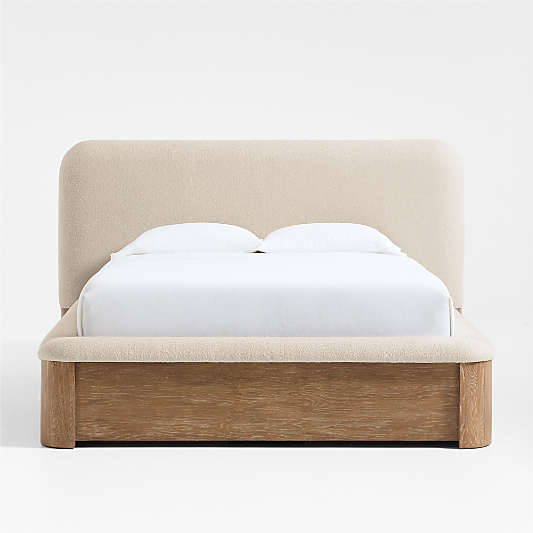 Palermo Upholstered Wood Queen Storage Bed