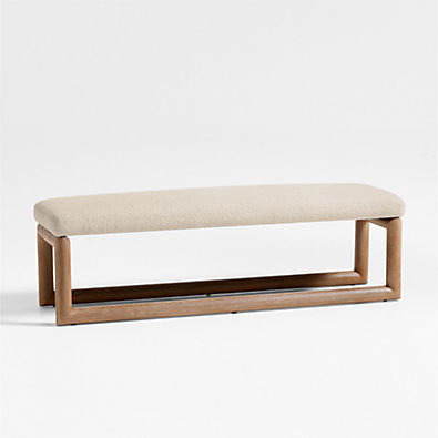 View Palermo 60" Upholstered Bench details