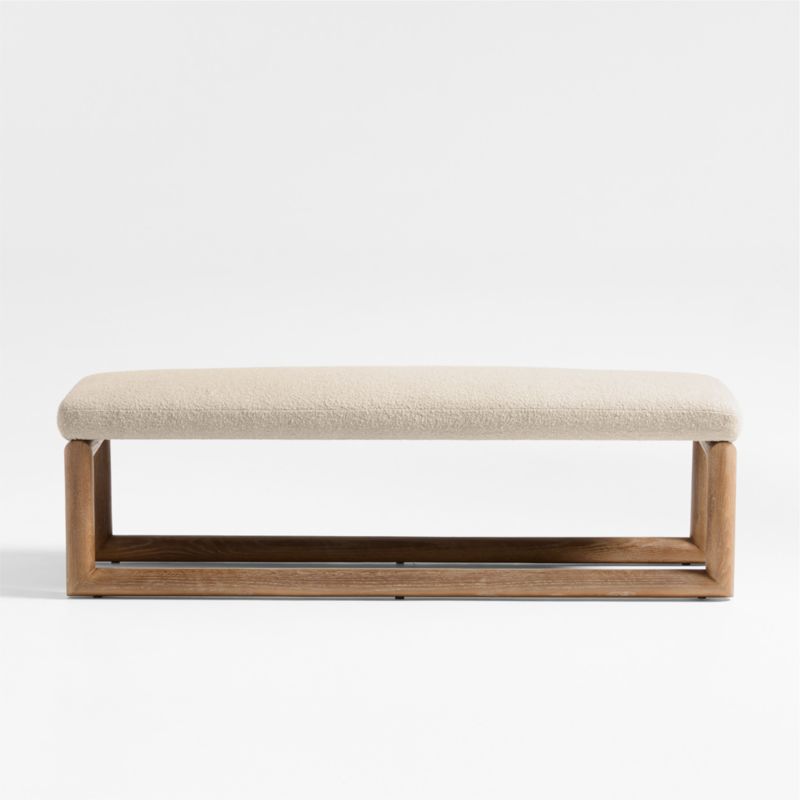 Viewing product image Palermo Upholstered Bench - image 1 of 4