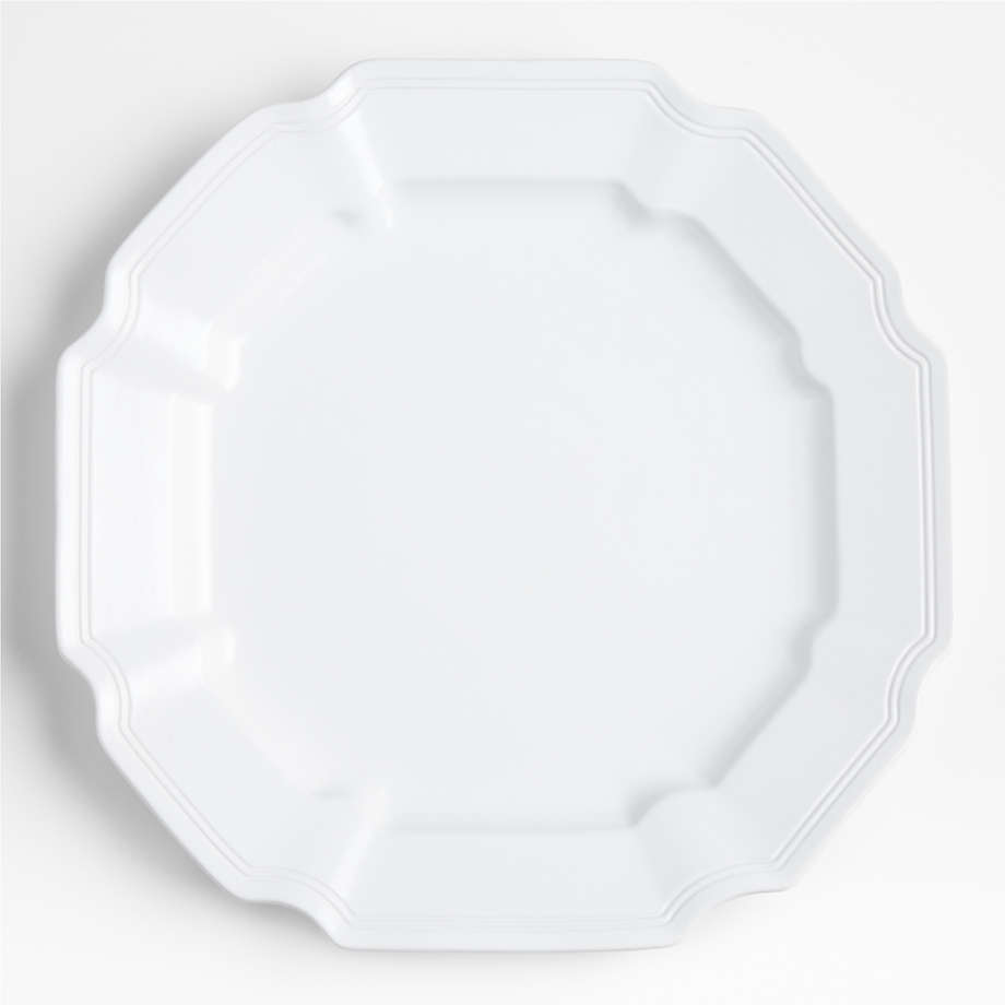 Palermo Large Square Stoneware Serving Platter | Crate & Barrel