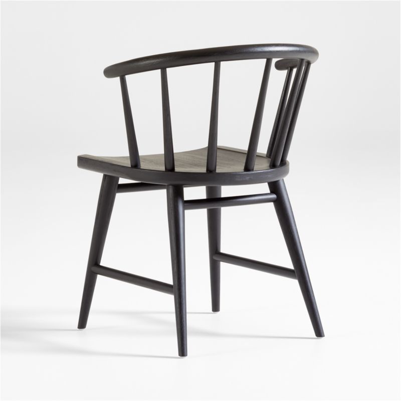 Pali Black Hardwood Dining Chair - image 2 of 6