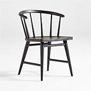 Pali Black Hardwood Dining Chair