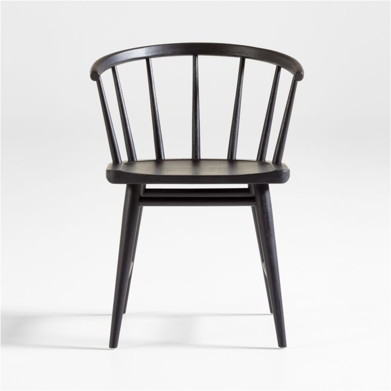 Pali Black Hardwood Dining Chair - image 0 of 6