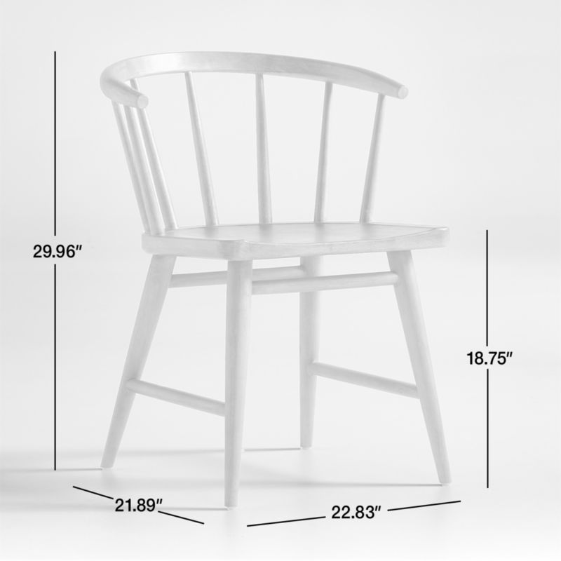 Pali Natural Wood Dining Chair + Reviews | Crate & Barrel