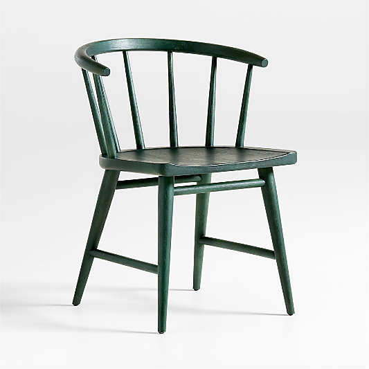 Pali Green Wood Dining Chair