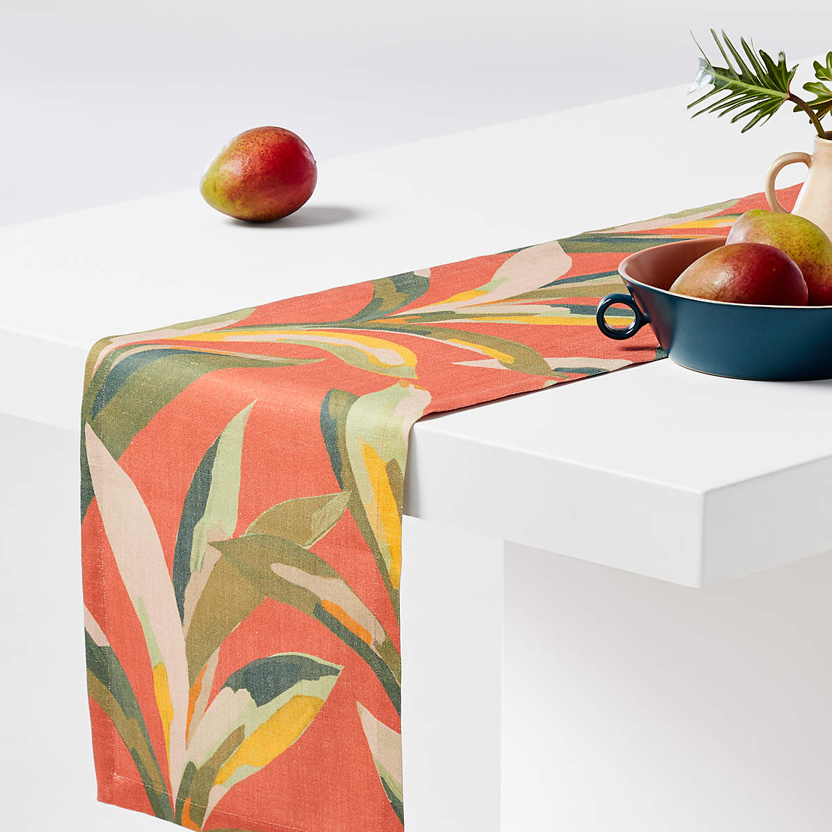 Palma 90 Tropical Table Runner Reviews Crate And Barrel