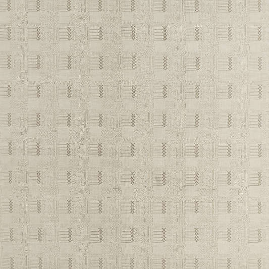 Palma Wool Hand-Knotted Ivory Rug Swatch 12"x18"