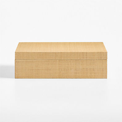 View Palmer Raffia Large Decorative Storage Box details