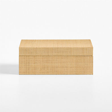View Palmer Raffia Small Decorative Storage Box details