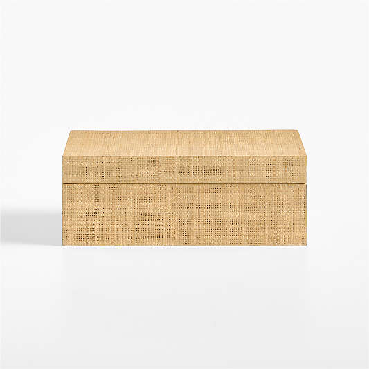 Palmer Raffia Small Decorative Storage Box