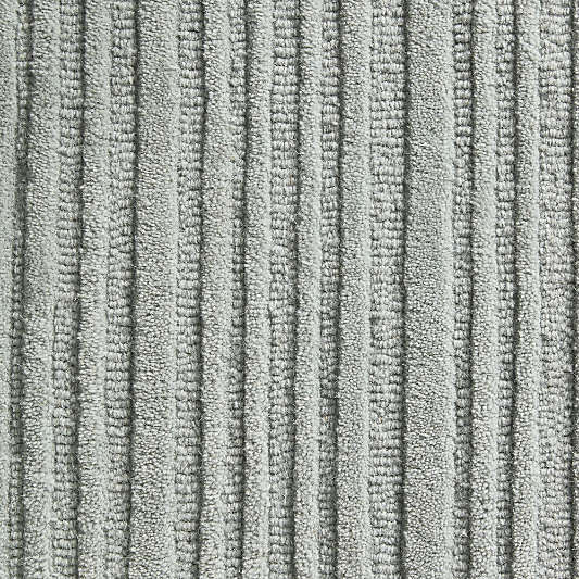 Paloma Textured Stripe Pine Green Kids Wool Area Rug
