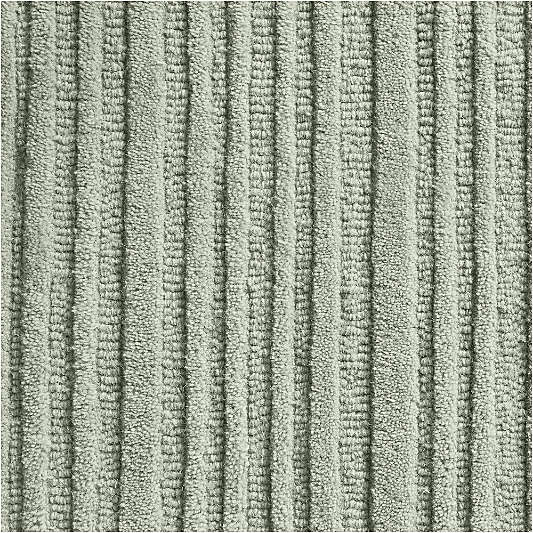 Paloma Textured Stripe Pine Green Kids Wool Area 12"x18" Rug Swatch