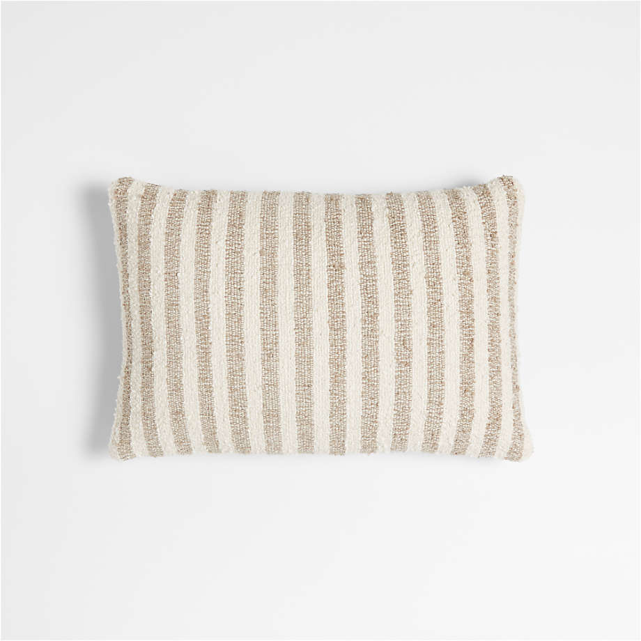 Sandy Point Striped Lumbar Pillow