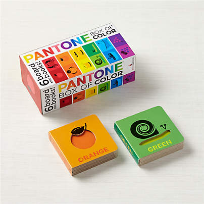 Pantone Box of Color Baby Board Books, Set of 6