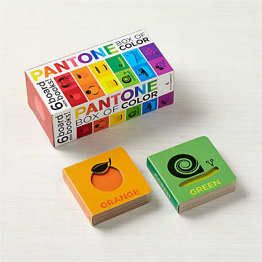 Pantone Box of Color Baby Board Books, Set of 6