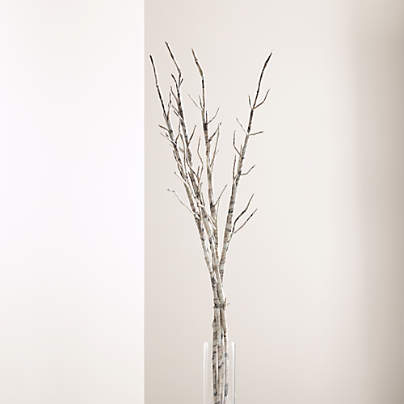 Faux Birch Branches 45"