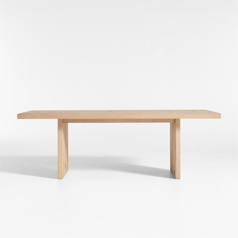 Papillon 88" Oak Wood Dining Table by Laura Kim