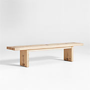 Batten White Oak Queen Plinth-Base Storage Bed