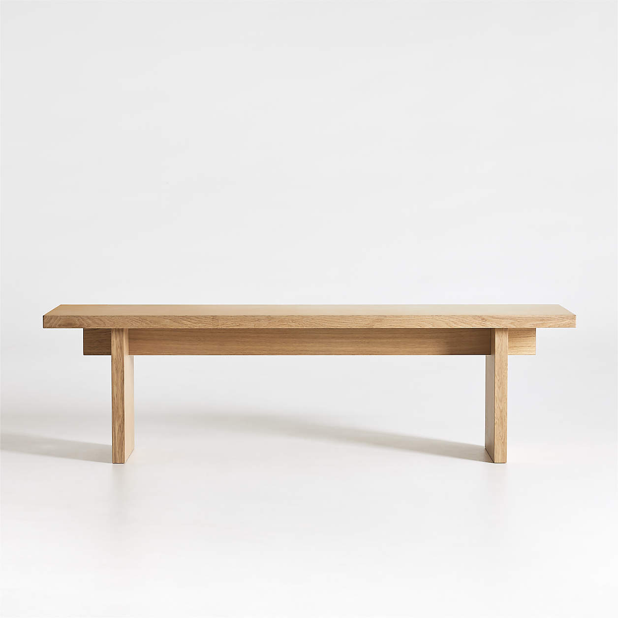 Paradox Modern Dining Bench | Crate & Barrel Canada