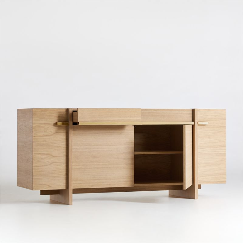 Paradox Natural Oak Sideboard - image 6 of 13