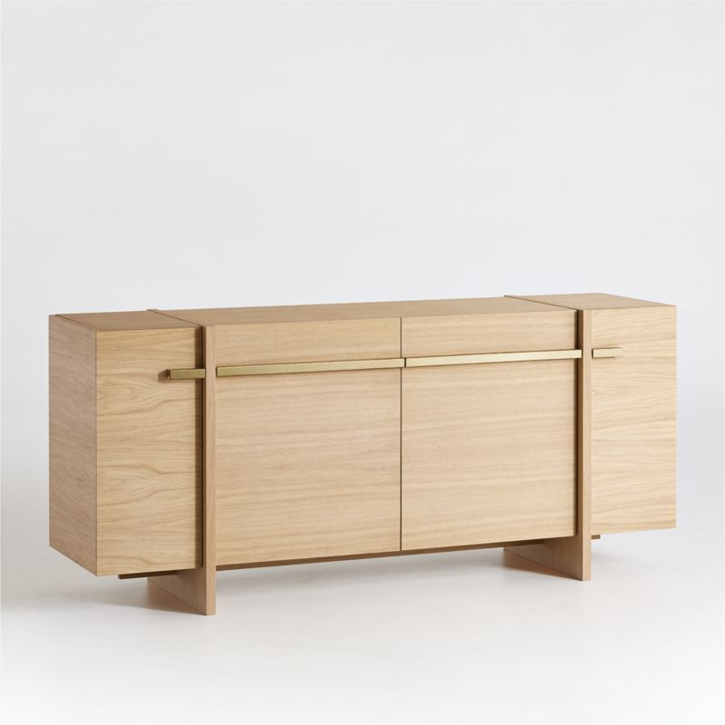 Paradox Natural Oak Sideboard - image 4 of 13