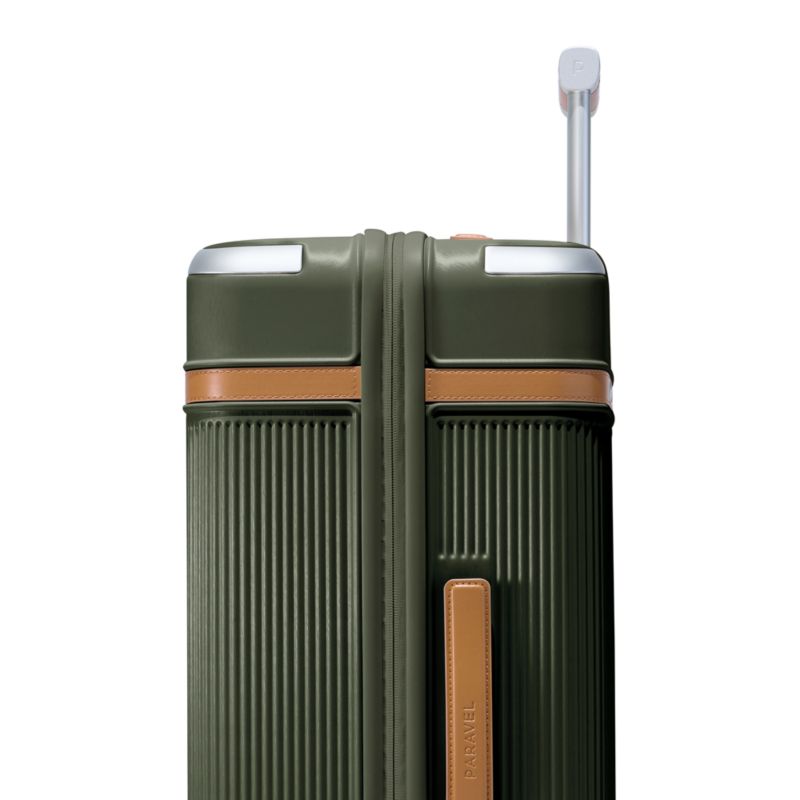 Paravel Aviator Safari Green Grand Checked Suitcase - image 5 of 9