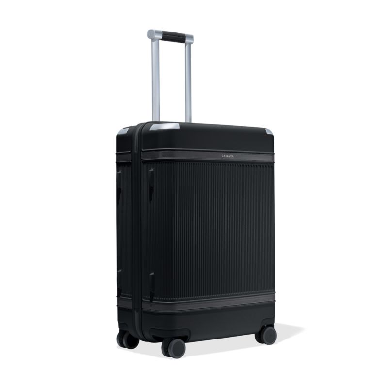 Paravel Aviator Derby Black Grand Checked Suitcase - image 1 of 5