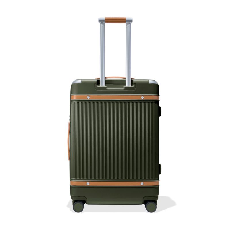 Paravel Aviator Safari Green Grand Checked Suitcase - image 4 of 9