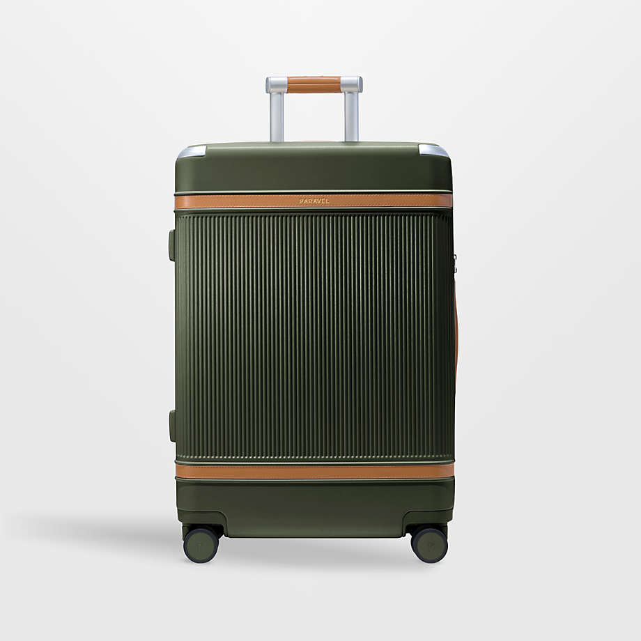 safari green suitcase