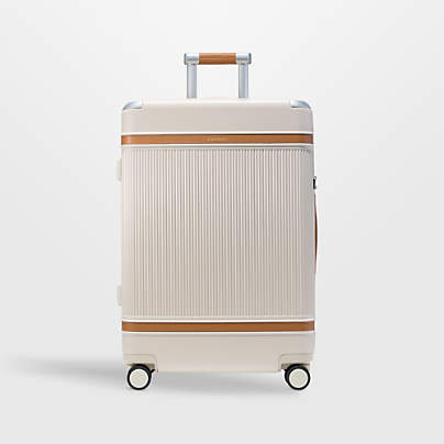 Paravel Aviator Scout Tan Grand Checked Suitcase