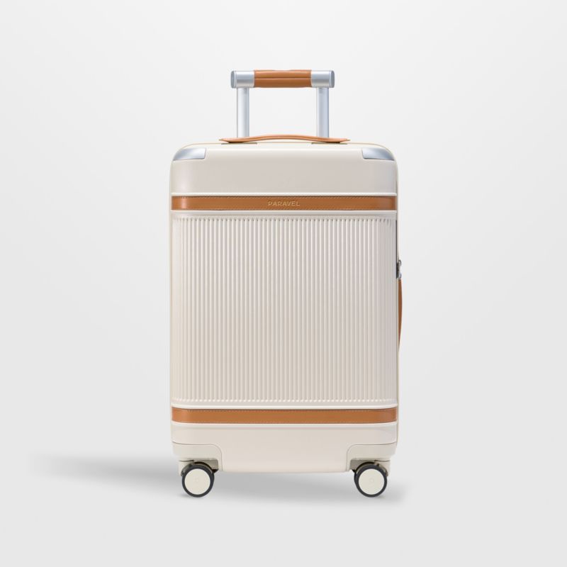 Paravel Aviator Scout Tan Carry-On Suitcase | Crate & Barrel