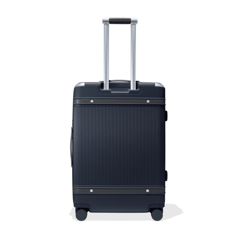 Paravel Aviator Scuba Navy Grand Checked Suitcase - image 4 of 6