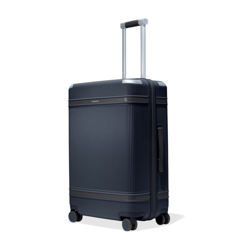 Paravel Aviator Scuba Navy Grand Checked Suitcase - image 5 of 6