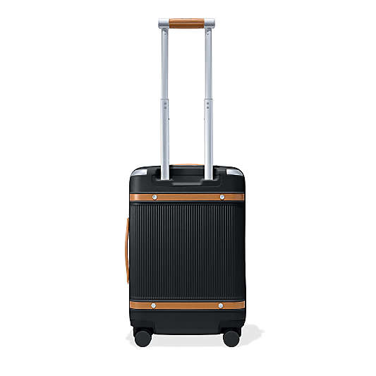 Paravel Aviator Sandstone Black Carry-On More Suitcase