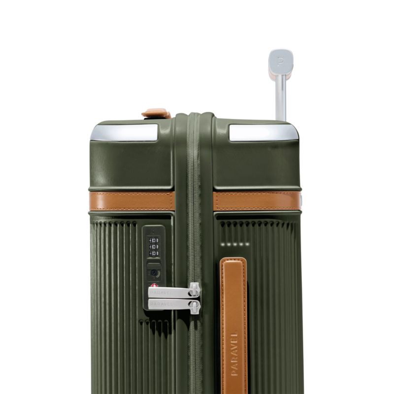 Paravel Aviator Safari Green Carry-On Plus Suitcase - image 5 of 6