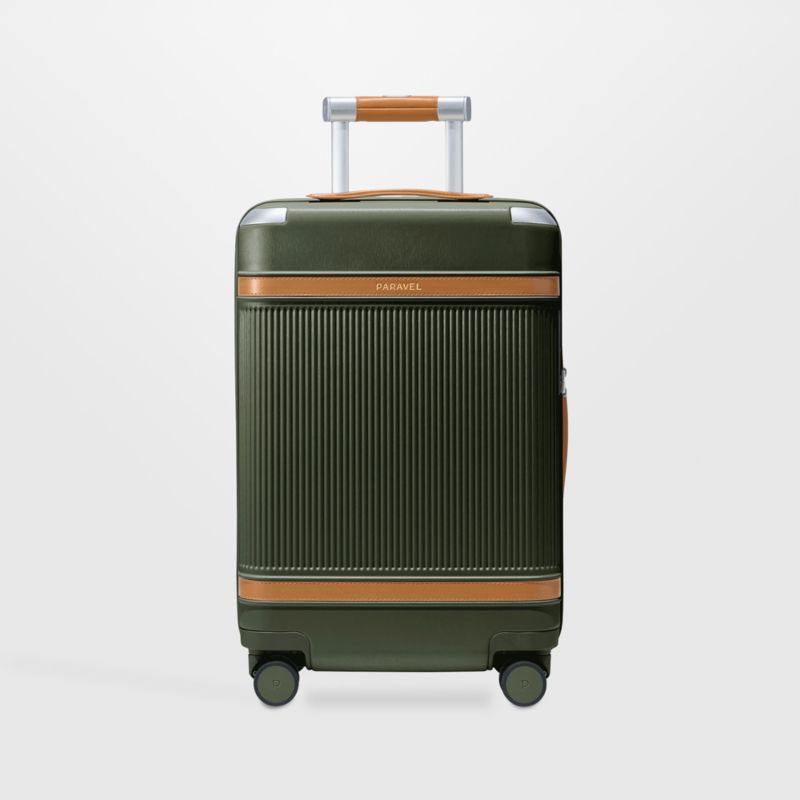 Paravel Aviator Safari Green Carry-On Plus Suitcase - image 0 of 6