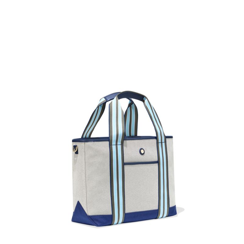 Paravel Medium Marlin Blue Cabana Tote - image 1 of 4