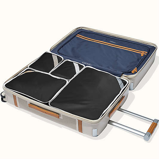 Paravel Derby Black Packing Cubes, Set of 4