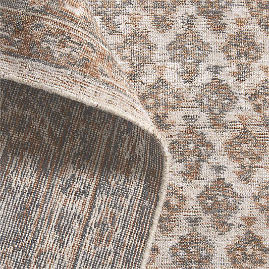 Paris Wool Blend Traditional Handwoven Earth Area Rug 8'x10'