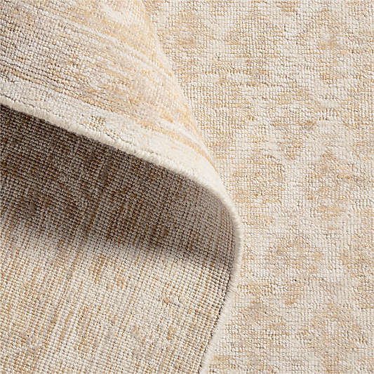 Paris Wool Blend Traditional Handwoven Ivory Area Rug