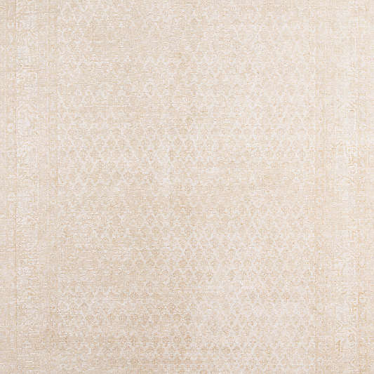 Paris Wool Blend Traditional Handwoven Ivory Area Rug 8'x10'
