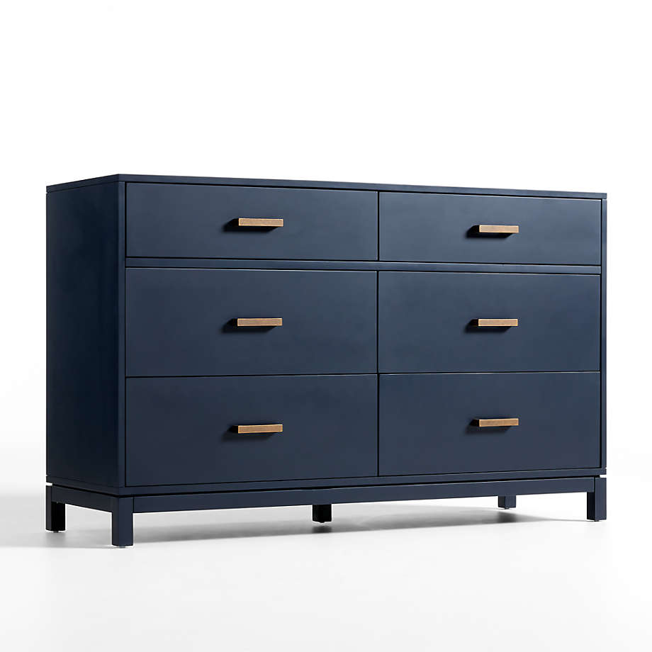 Navy dresser nursery sale