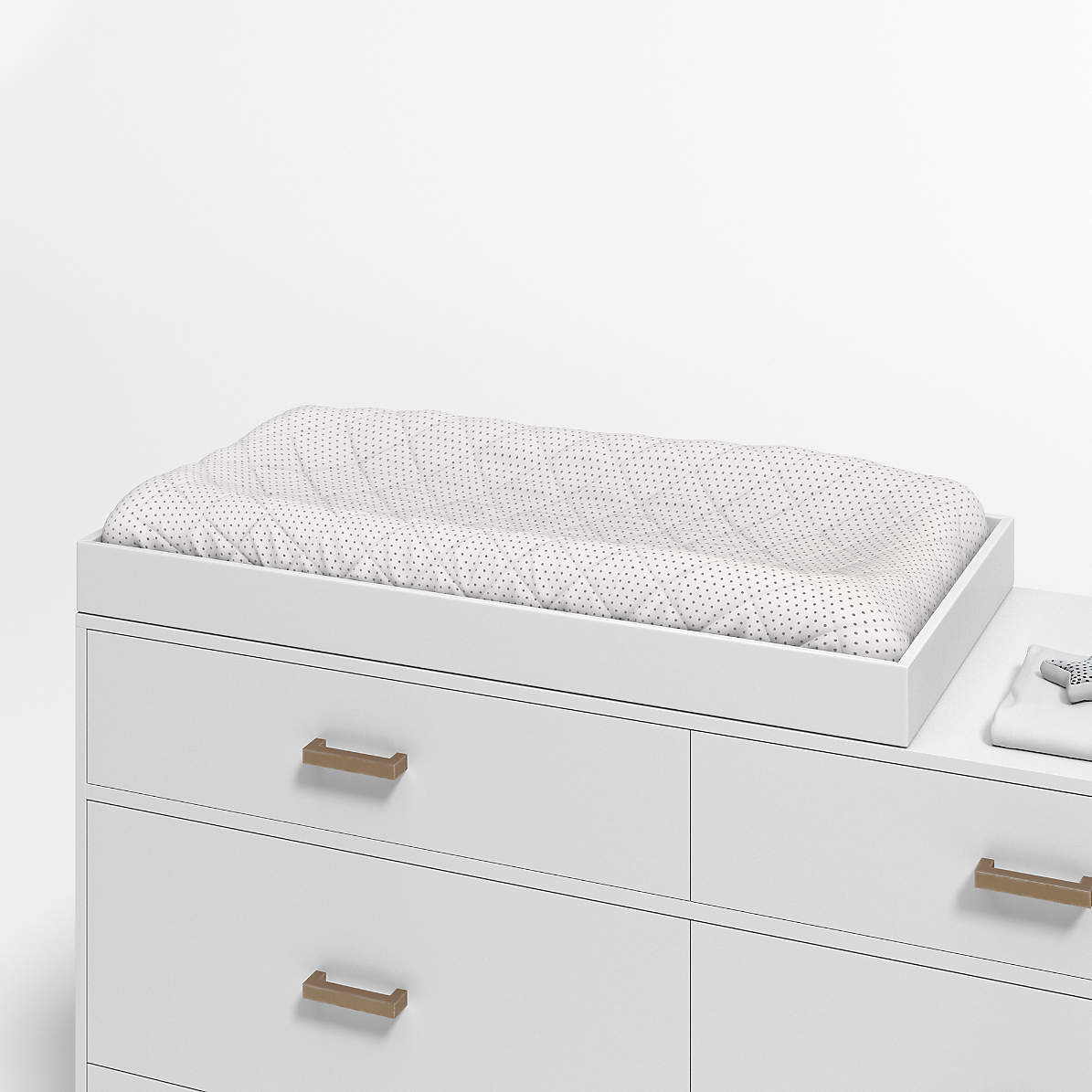 Parke White Changing Table Topper Crate Kids