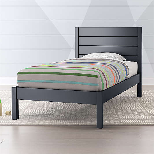 Parke Charcoal Twin Bed