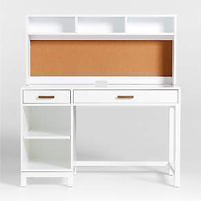 childrens desk with hutch