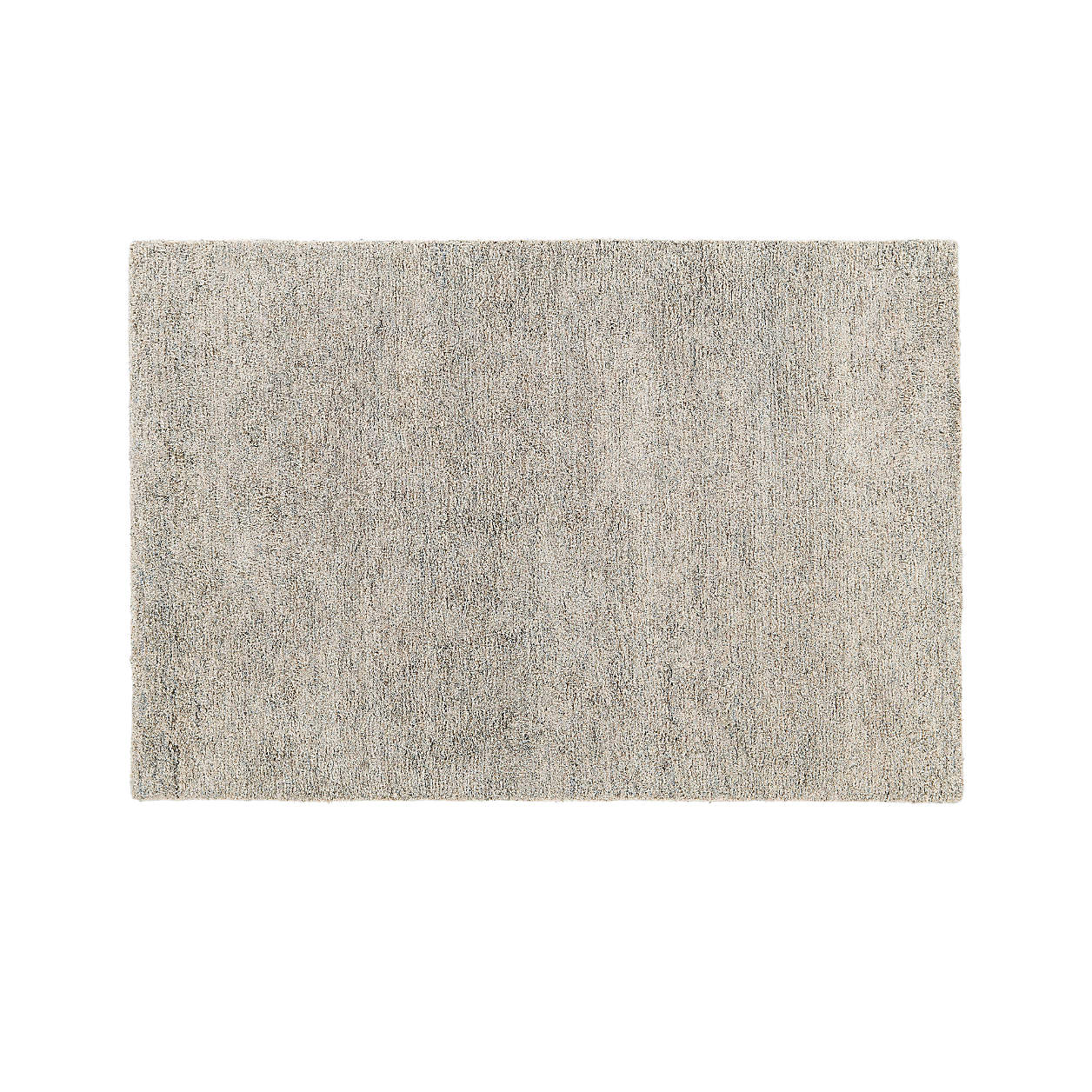 Parker Neutral 5x8 Wool Shag Rug + Reviews Crate & Barrel