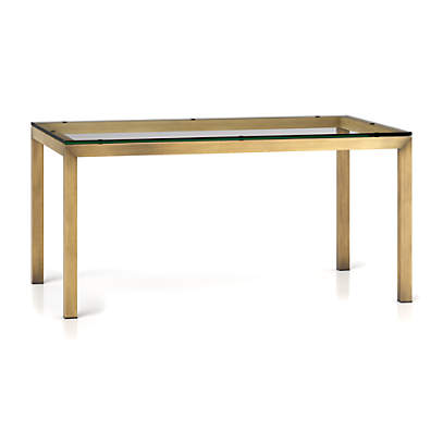 Brass Base 60x36 Dining Table, Are Glass Top Tables Out Of Style