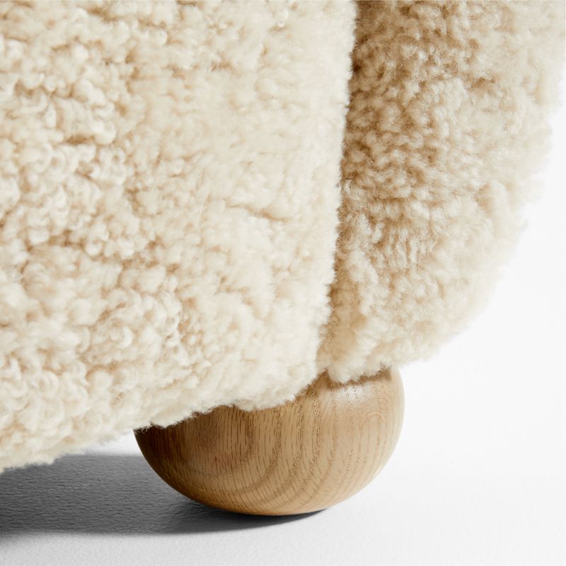 Le Tuco Shearling Accent Chair by Athena Calderone - image 16 of 21