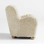 View Le Tuco Shearling Accent Chair by Athena Calderone - image 8 of 11